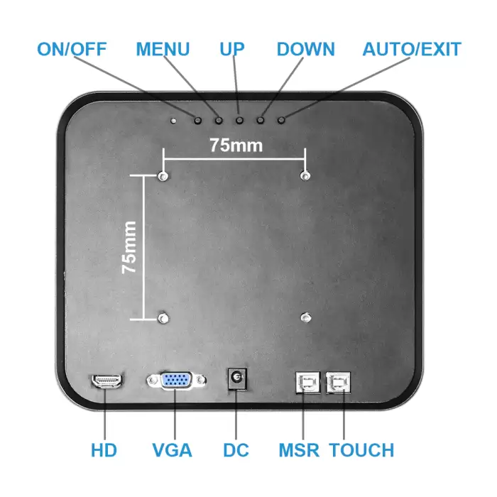 15 Inch Touch Screen Cash Register POS System with Card Slot — image 6