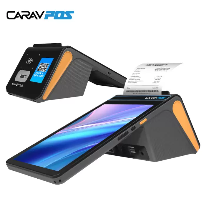 Integrated Camera and Thermal Printing Powerdriven 8 Inch Handheld Desktop Android 14 POS — image 2