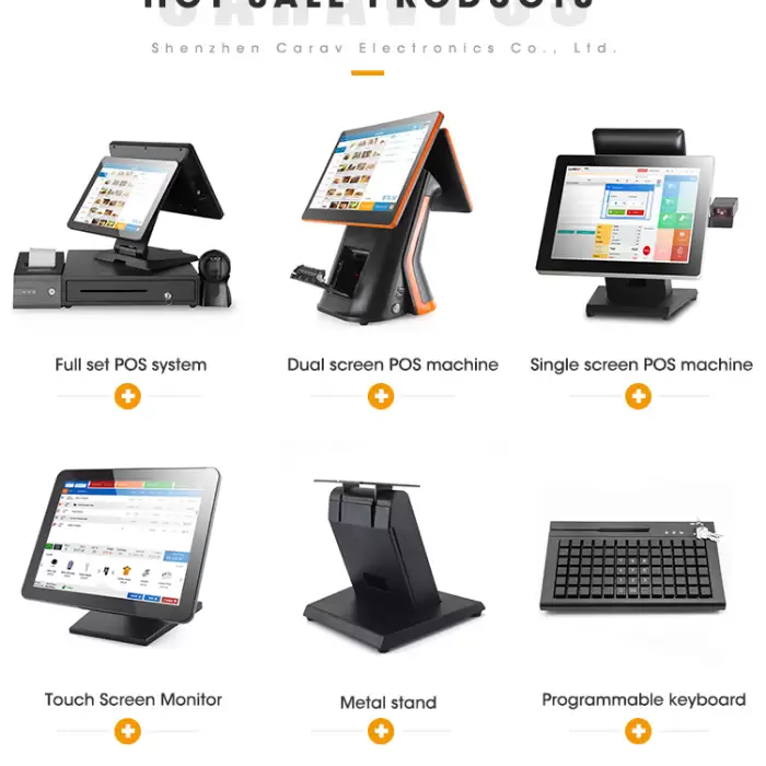 Multifunctional 80 Printer Stand with 10.1 Inch POS Display — image 6