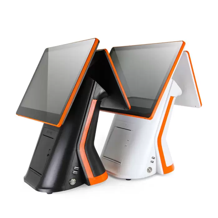 2021 New Designed Touch Screen All In One One or Dual Screen POS System — image 3