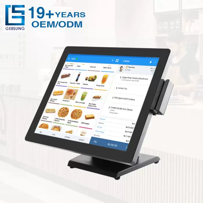 17 Inch POS Machine Windows Aluminum Touch Screen All-in-One Cash Register — image 5