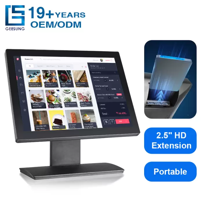 15.6 Inch All-in-One POS Tablet Terminal - Win10/Android 11 — image 2