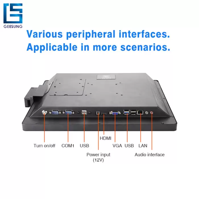 15inch All In One POS Terminal Dual Touch Screen System — image 6