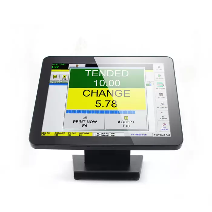 17inch Portable Wireless LCD Industrial Touch Screen Monitor — image 3