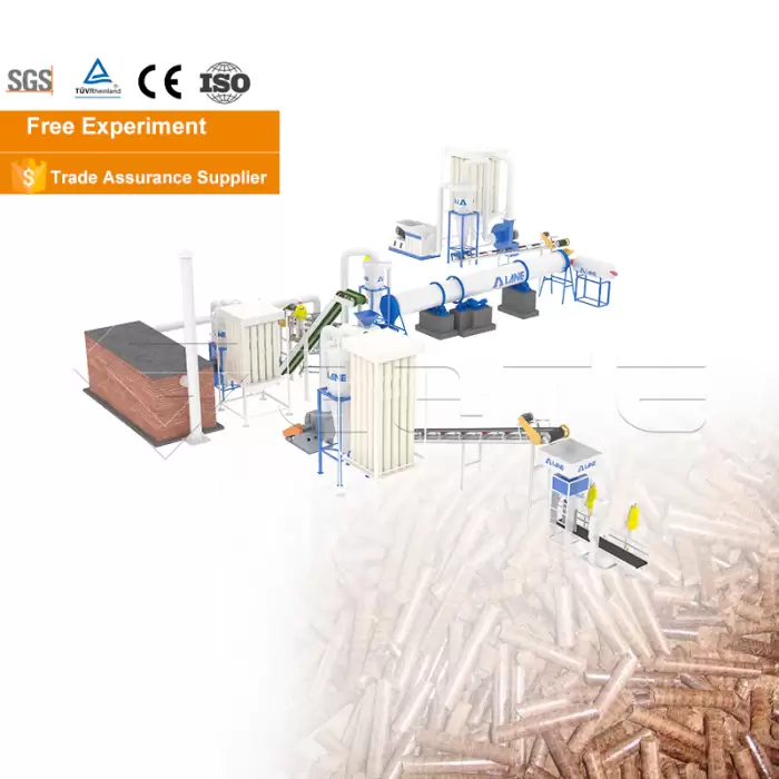 Wood Pellet Mill 1 Ton Wood Pellet Production Line — image 5