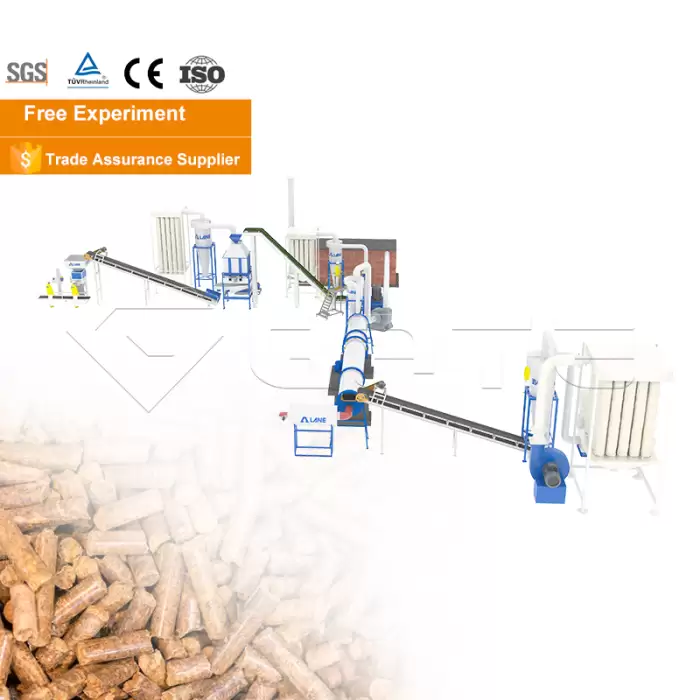Gate New Palm Waste Pks Palm Shell Palm Fiber Wood Pellet Machine — image 5