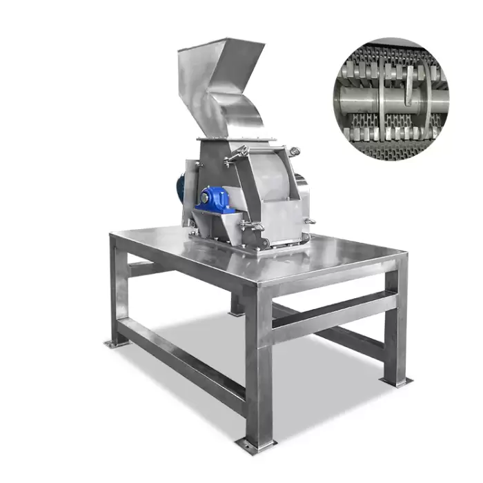 Fruit Crushing Machine / Food Broken Cutting Machine / Fruit Vegetable Crushing Juice Machine — image 3