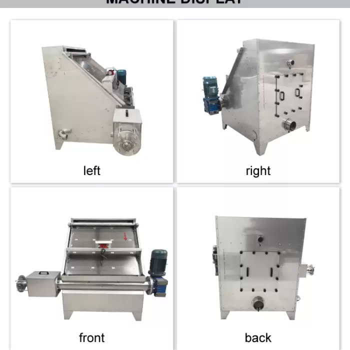 Furui 180-280 Animal Poultry Dung Dewatering Drying Machine — image 3