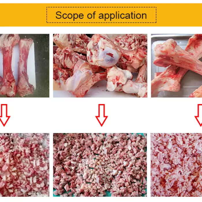 Electric Stainless Steel Cow Bone Paste Grinding Crushing Machine — image 3