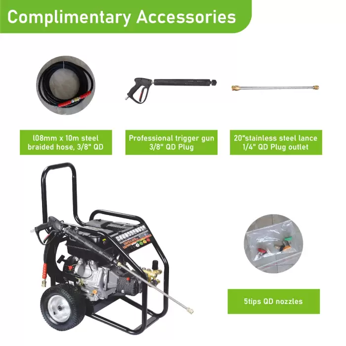 Danau 13HP 3600psi Gasoline Car Washer — image 4