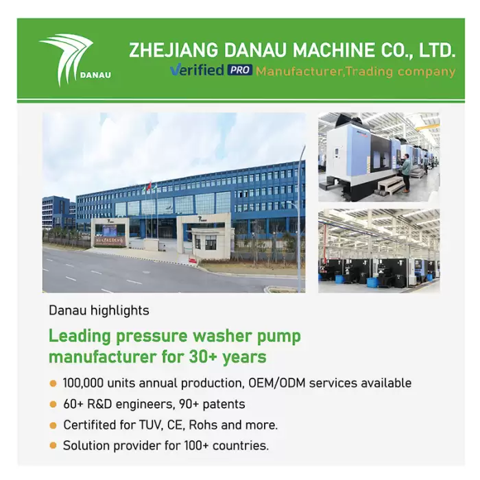 Danau DBS Series 189 Lpm 340 Bar Industrial Triplex Plunger Pump — image 3