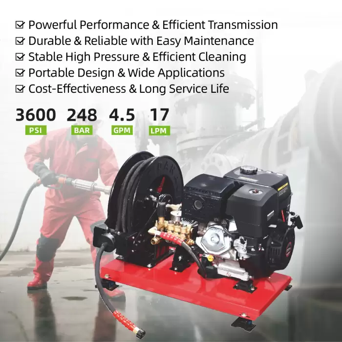 Danau 3600PSI 248Bar Gasoline High Pressure Washer Cleaner — image 3