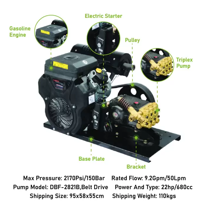Danau High Pressure Washer 2170PSI 150Bar — image 2
