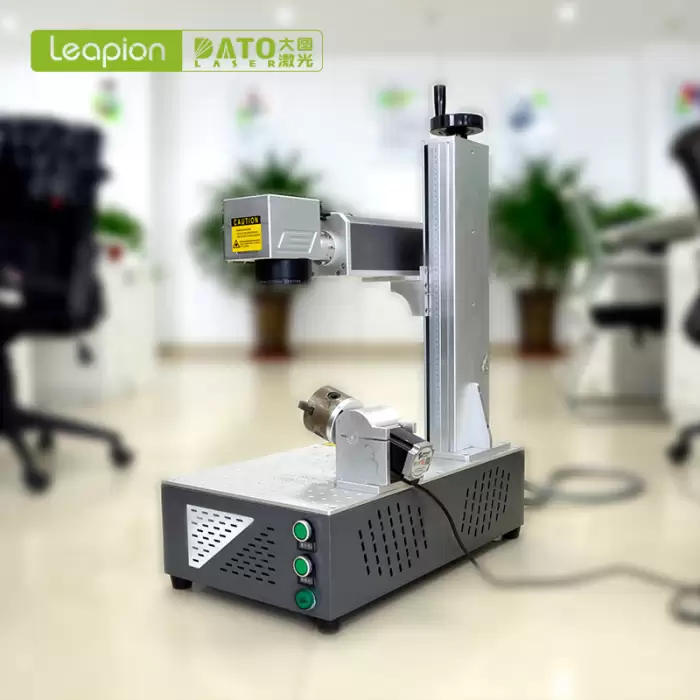 50W 60W Portable Jewelry Gold Metal Fiber Laser Engraving Machine — image 4
