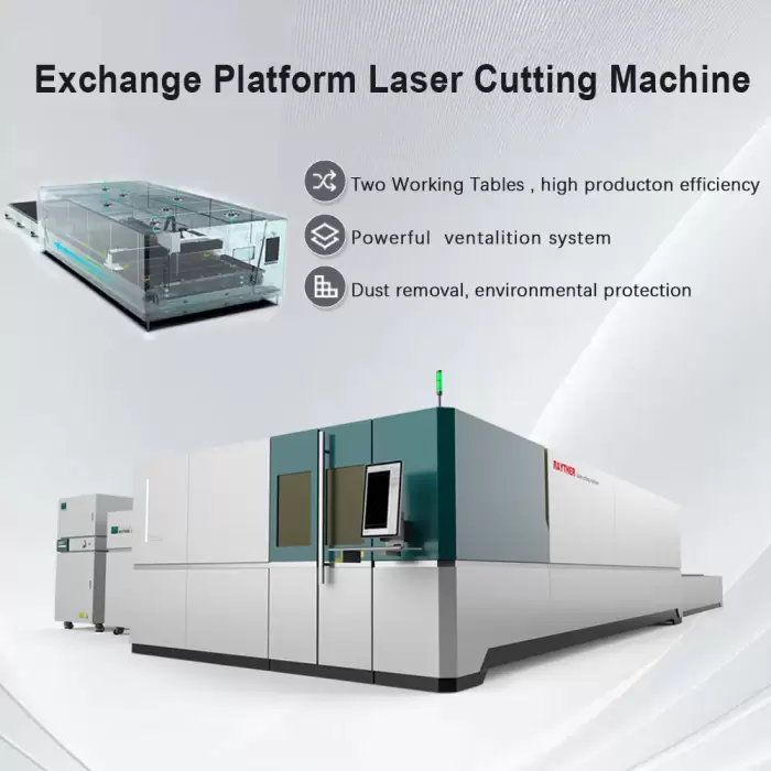 Automatic 3000W Sheet Metal CNC Laser Cutting Machine — image 5
