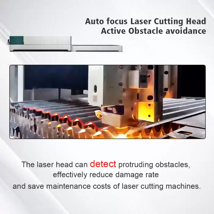 Automatic 3000W Sheet Metal CNC Laser Cutting Machine — image 6