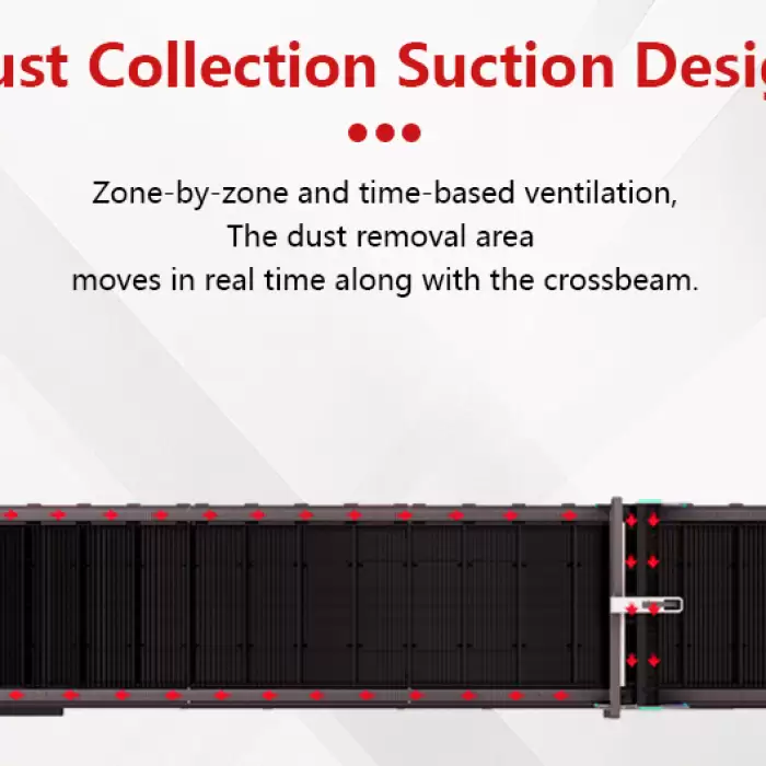 12-35m Ultra-large Working Area Floor-rail Type Laser Cutting Machine — image 5