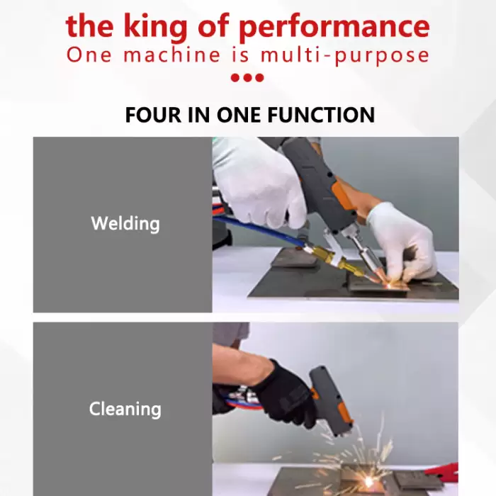 3000W Handheld Laser Welding Machine Portable 4-in-1 — image 4