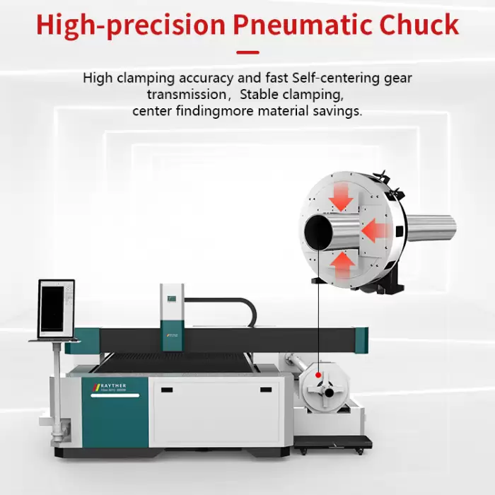 High-Precision 3000W Integrated Plate Tube Fiber Laser Cutting Machine — image 3