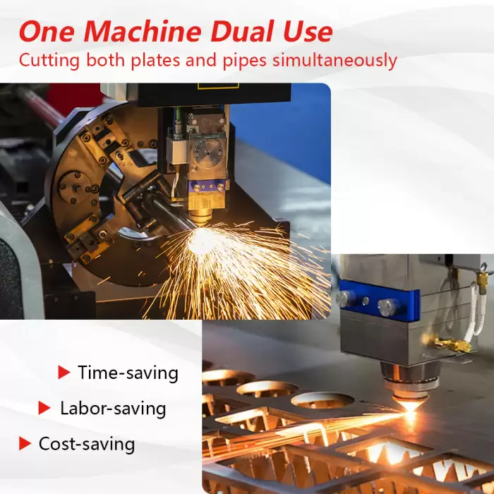 High-Precision 3000W Integrated Plate Tube Fiber Laser Cutting Machine — image 4