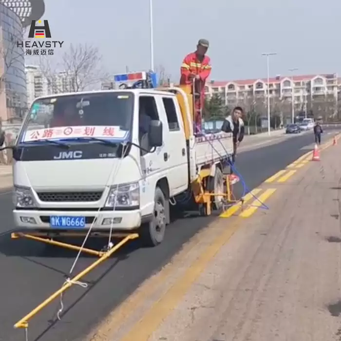 Hand Push Airless Spraying Parking Lot Striping Machine — image 2