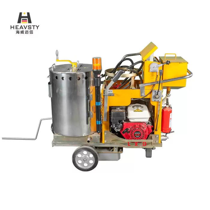 Hand Push Self Propelled Thermoplastic Spray Road Marking Machine — image 5