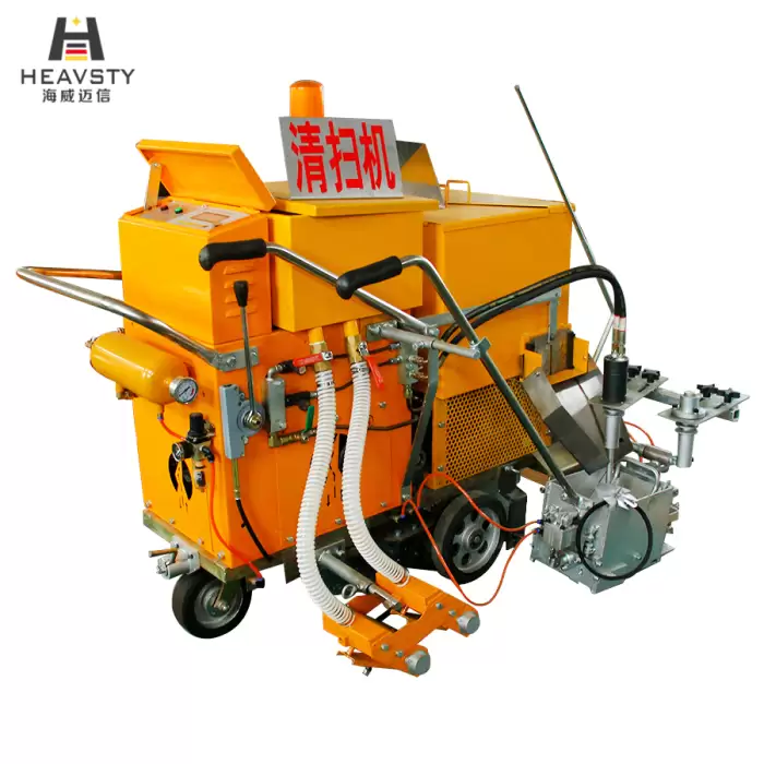 Heavsty HW FPA Two Component Thermoplastic Spraying Road Marking Equipment Truck — image 3