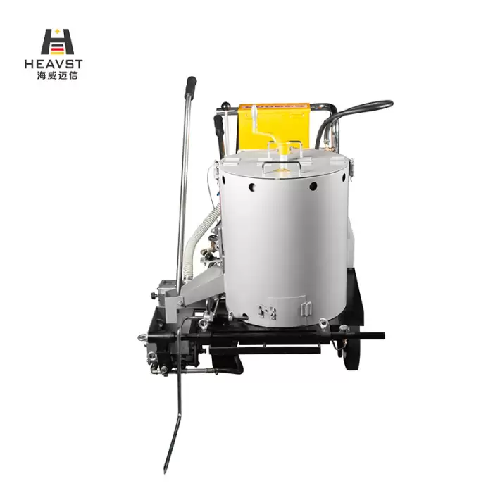 Precise One-Piece Forming Marking Bucket Hand Push Thermoplastic Road Line Hot Melt Road Marking Machine — image 5