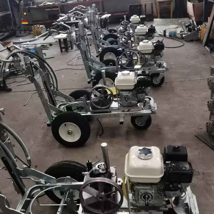Self-Propelled Airless Painting Stripping Ride-On Road Marking Machine — image 5