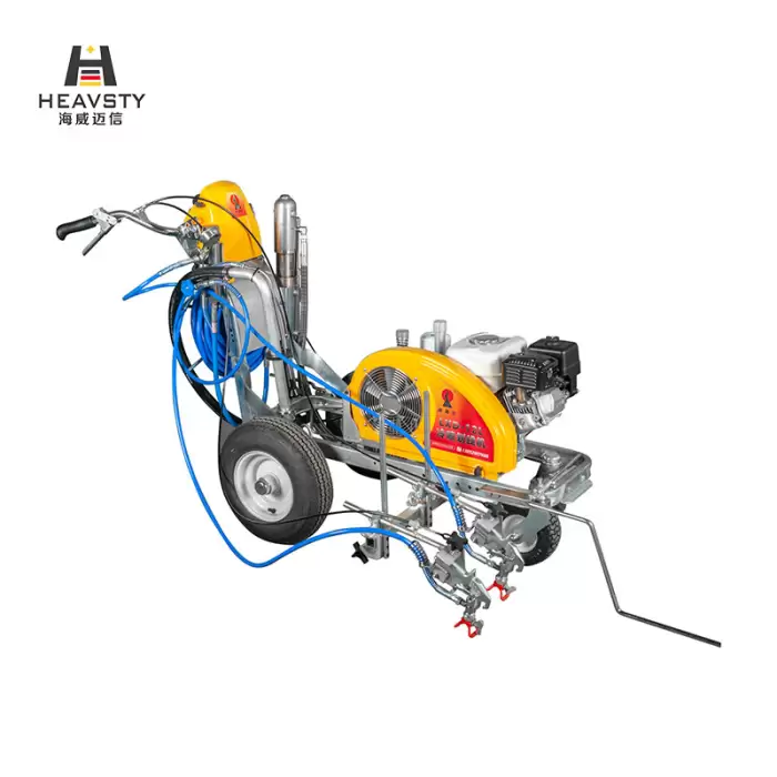 Self-Propelled Airless Painting Stripping Ride-On Road Marking Machine — image 6