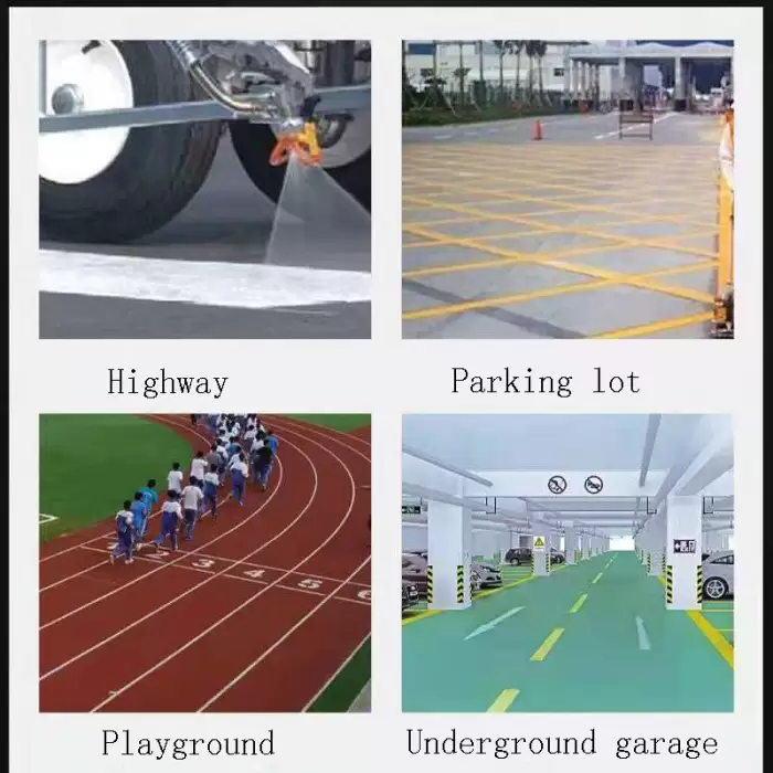 Cold Paint Spray Road Marking Machine — image 2