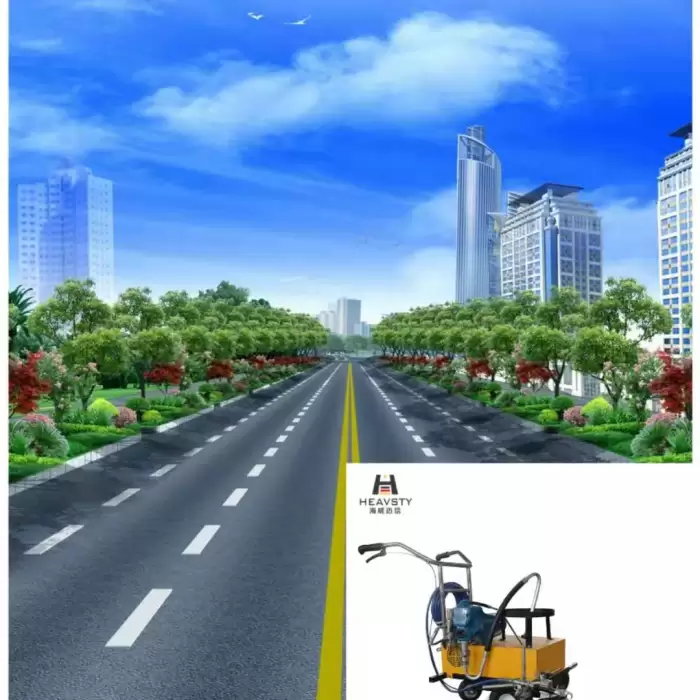 Cold Paint Spray Road Marking Machine — image 4