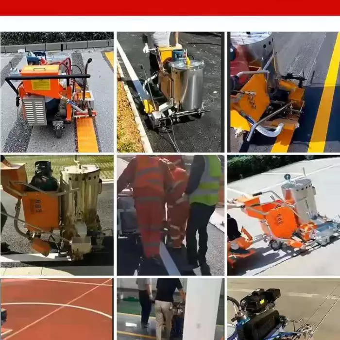 Cold Paint Spray Road Marking Machine — image 5