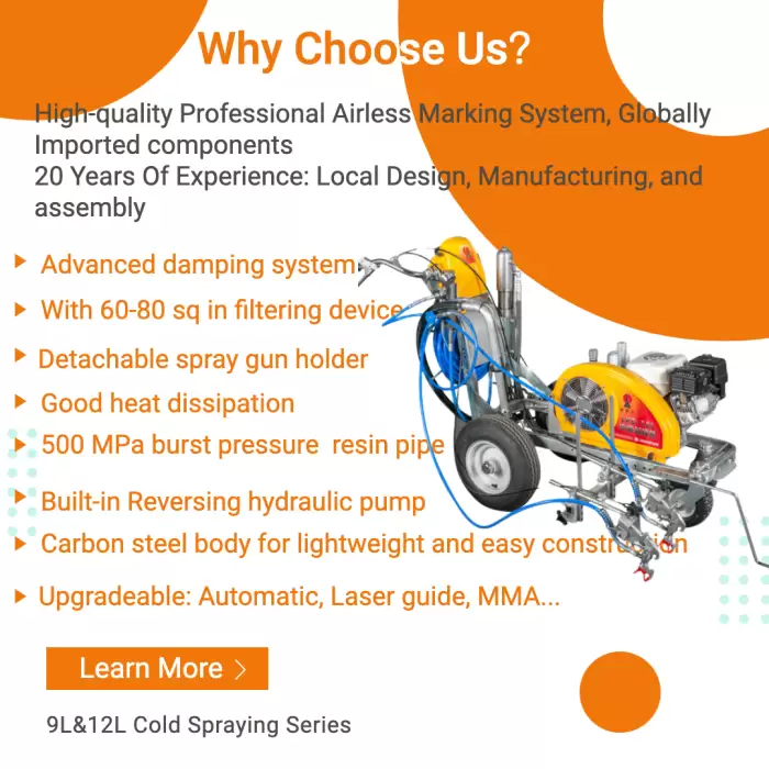 4L Cold Spray Road Marking Machine — image 4