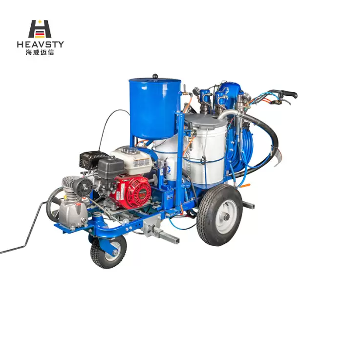 Anti-Skid MMA Spray Equipment with Pump and Engine — image 2