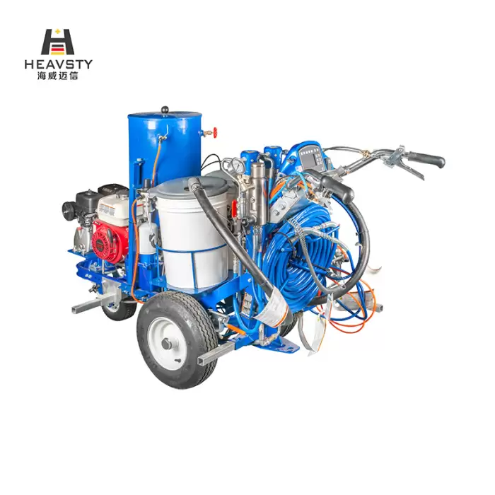 Anti-Skid MMA Spray Equipment with Pump and Engine — image 6