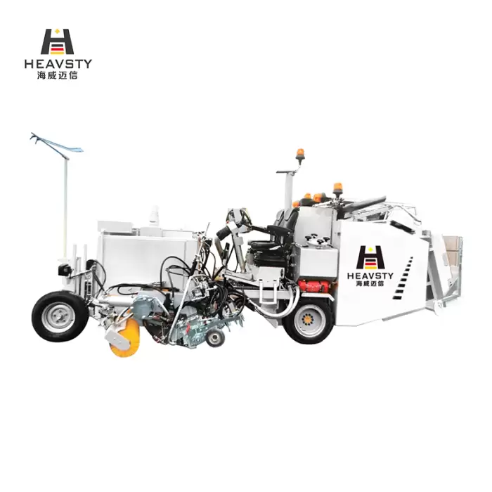 Automated Skip Line Raised Dot Painting Hot Melt Paint Equipment — image 2