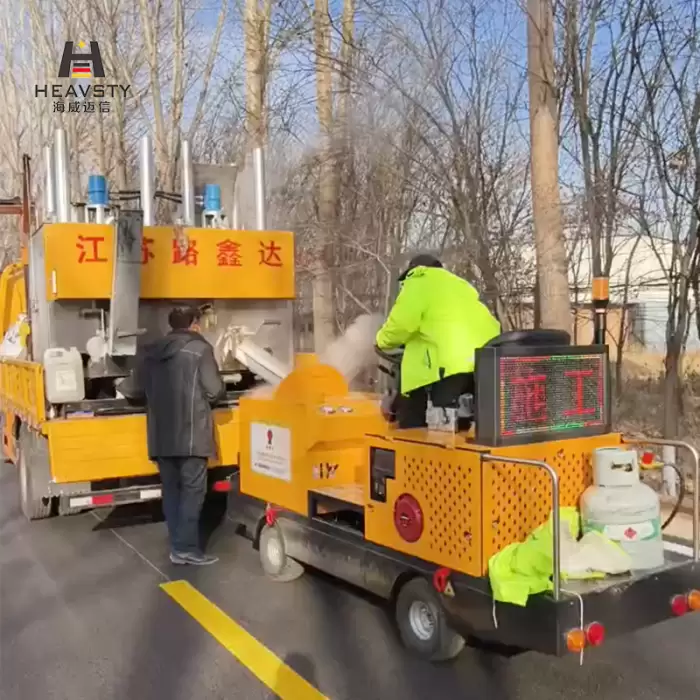 Automatic Multifunctional Road Scrape Marking Machine — image 3