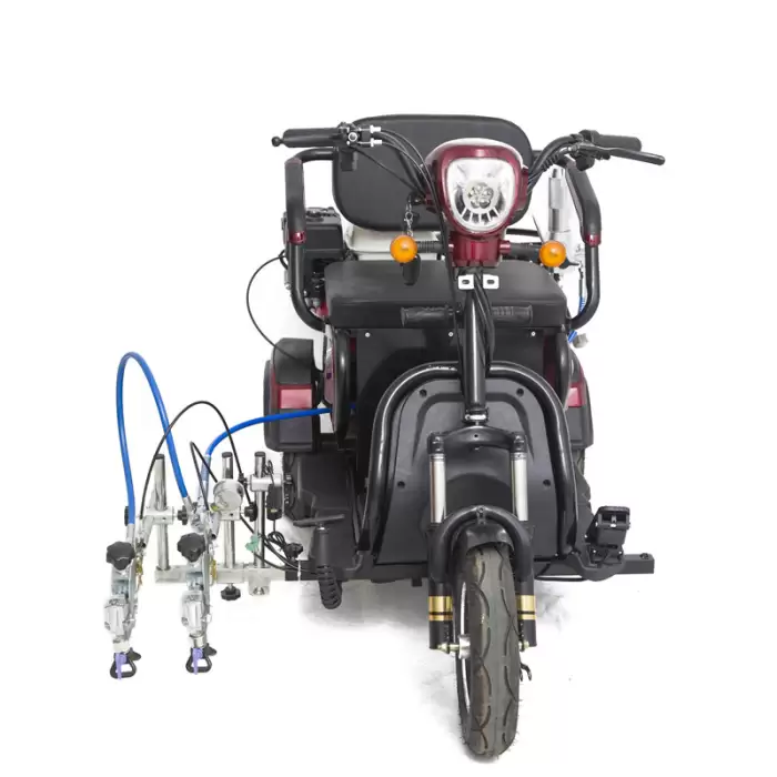 Ride On Airless Line Striper Water-Based Paint Yanfeng NR5000 Vehicle Booster Road Marking Machine — image 6