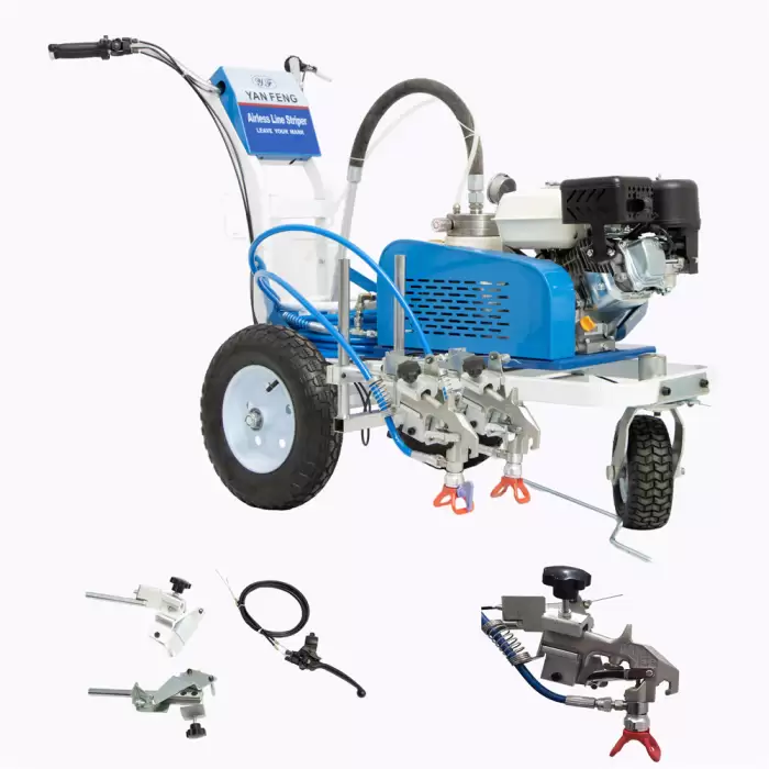 Airless Line Striper Sovent Road Marking Paint Yan Feng PT4050 — image 6