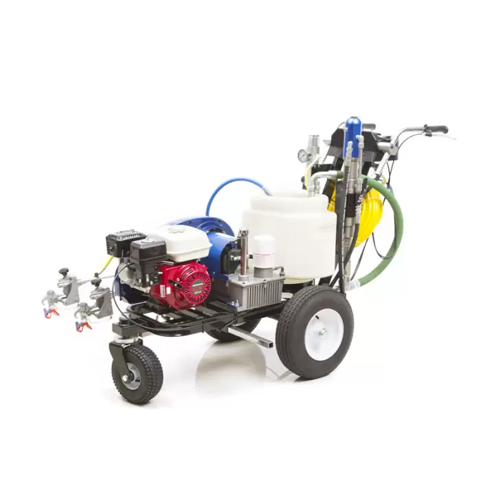 New Double Guns Cold Paint Road Marking Machine — image 5