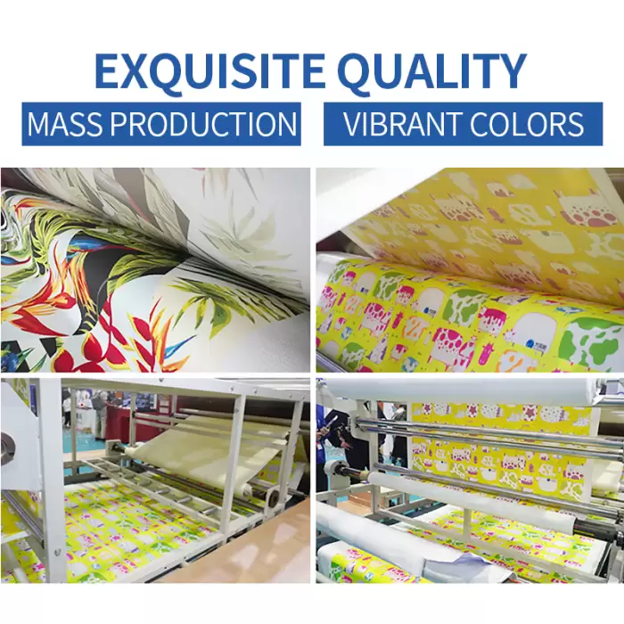 Multi-Color Fabric Sublimation Printer with Heat Press Technology — image 3