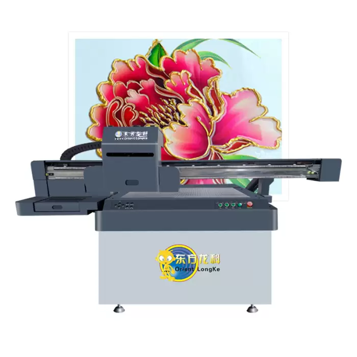 9060 6 Color Inkjet Printer UV Printing Machine Flatbed UV Printer — image 3