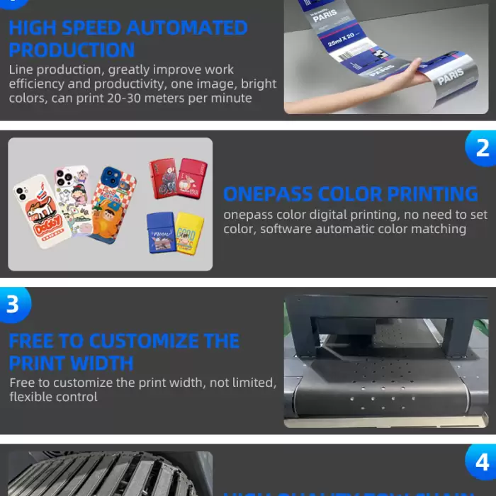 Customize UV Printer One-Pass Automatic Printing Machine — image 5