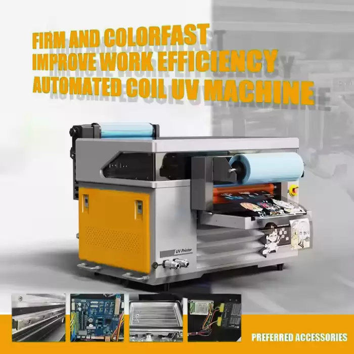 LK-4060 40x60cm Flatbed Roll to Roll Hybrid UV Printer — image 4