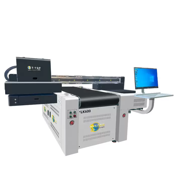 Longke LK600 UV Flatbed Printer with CCD Camera Visual Positioning — image 4