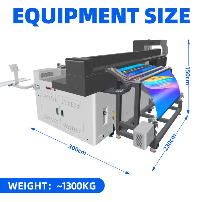 LK-1200 High Speed 1200 mm Large Format Epson I-3200 Hybrid Printer — image 2