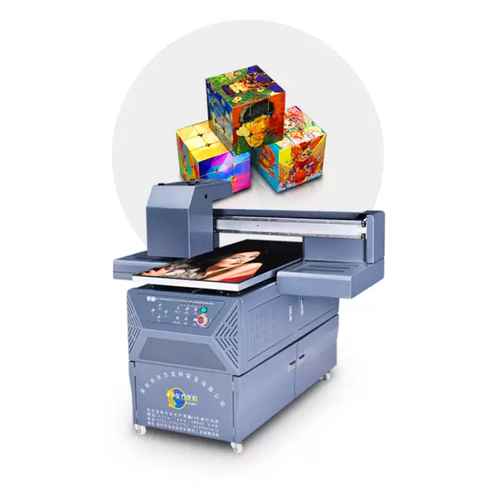 UV Printer for Luggage, Rubik's Cube, Crafts, and More with Varnish — image 2