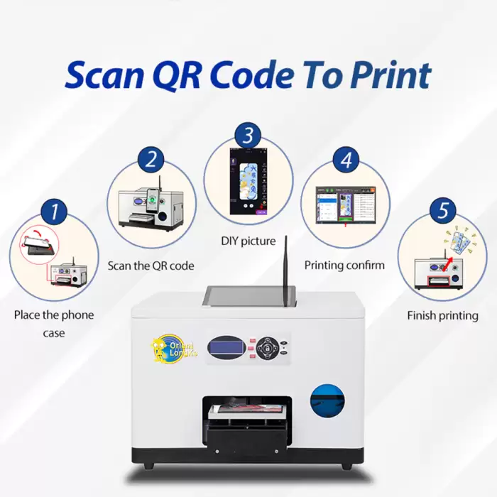 LK-PC1 Mobile Phone Cover Making Machine with UV Phone Case Printer — image 2