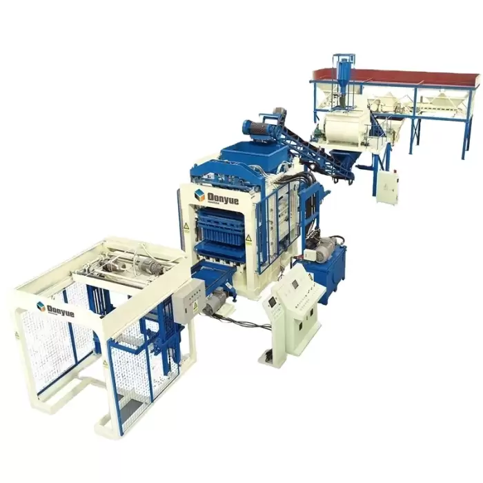 QT8-15 Fully Automatic Concrete Block Making Machine — image 4